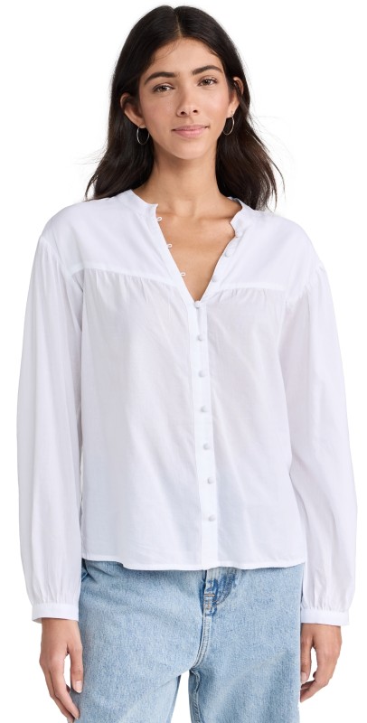 PAIGE Marline Shirt White