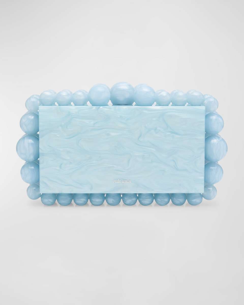 Eos Beaded Acrylic Clutch Bag