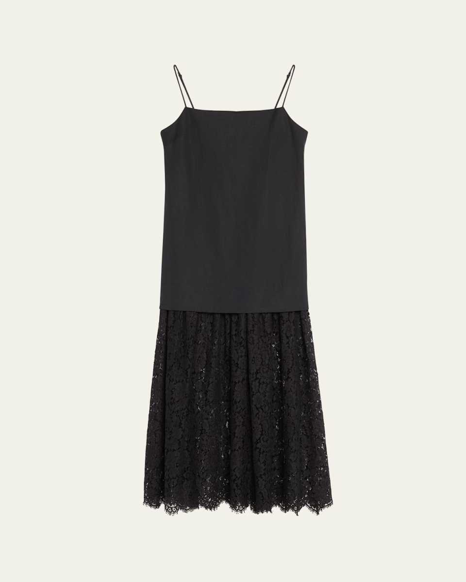 Lara Combo Lace Slip Dress