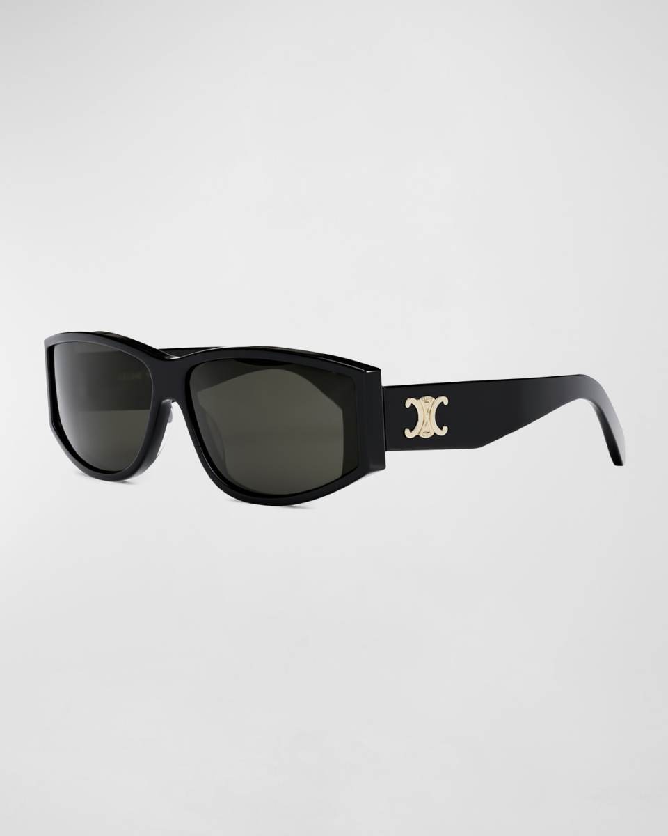 Triomphe Acetate Butterfly Sunglasses