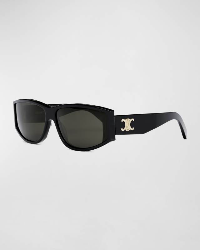 Triomphe Acetate Butterfly Sunglasses