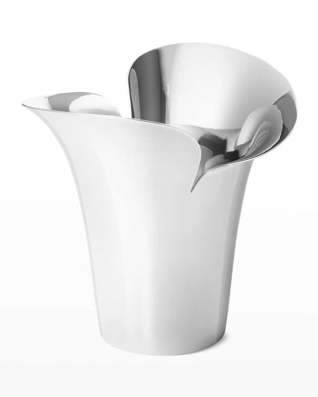 Bloom Botanica Petite Stainless Steel Flower Pot