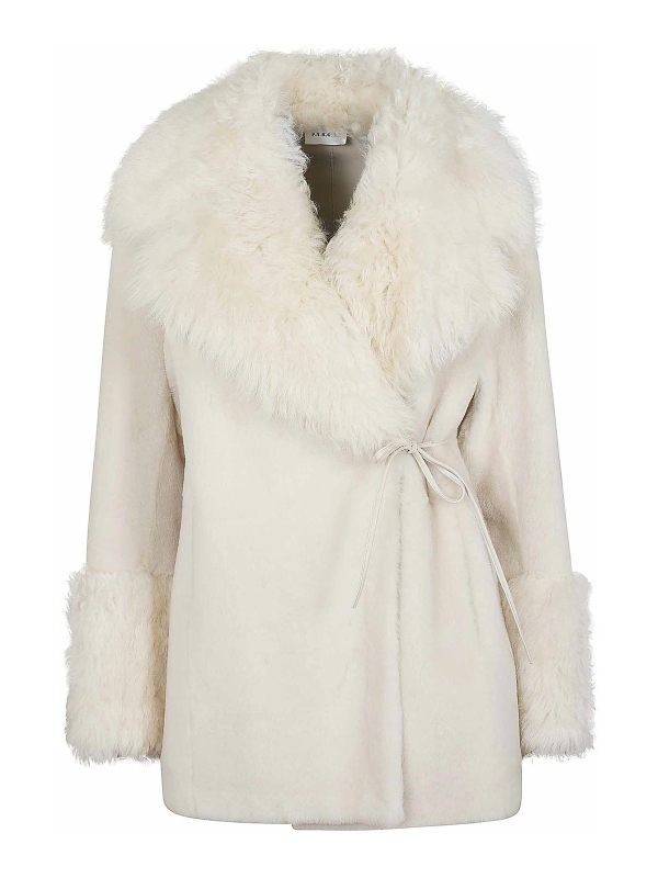 P. A.R. O.S. H. Manteau Court - Blanc