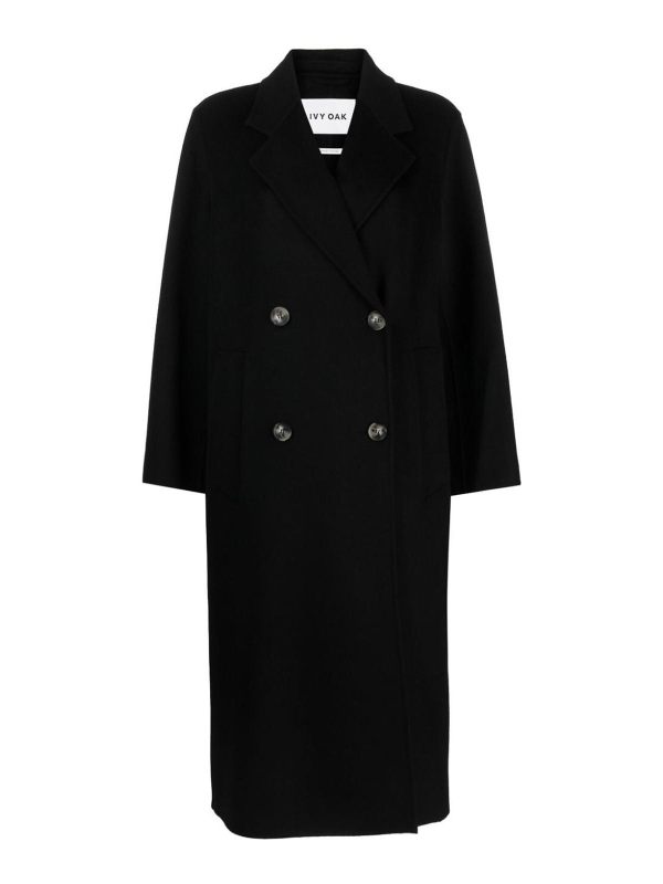 Ivy Oak Manteau Court - Noir