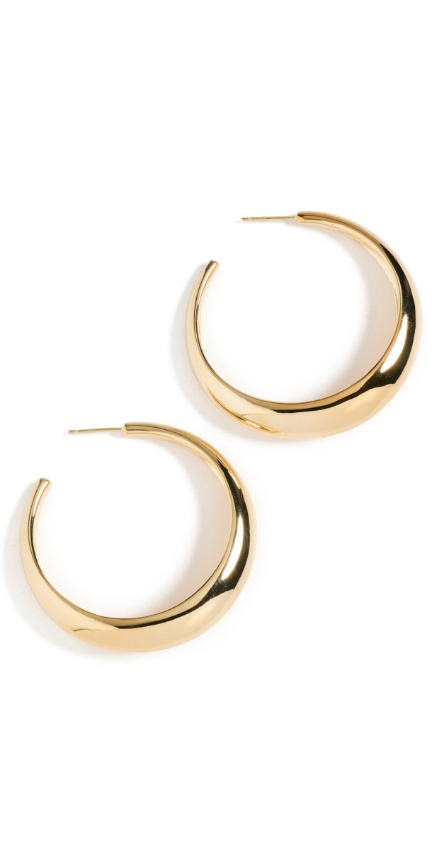 Jennifer Zeuner Jewelry Shira Earrings Yellow Vermeil