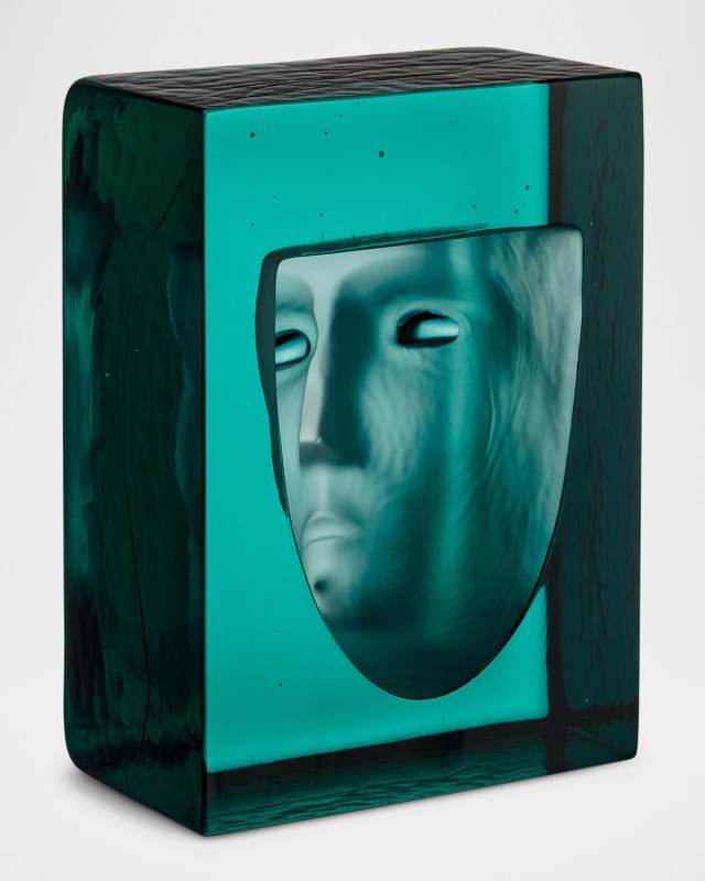 "Azur Frost Petrol" Decorative Accent by Bertil Vallien