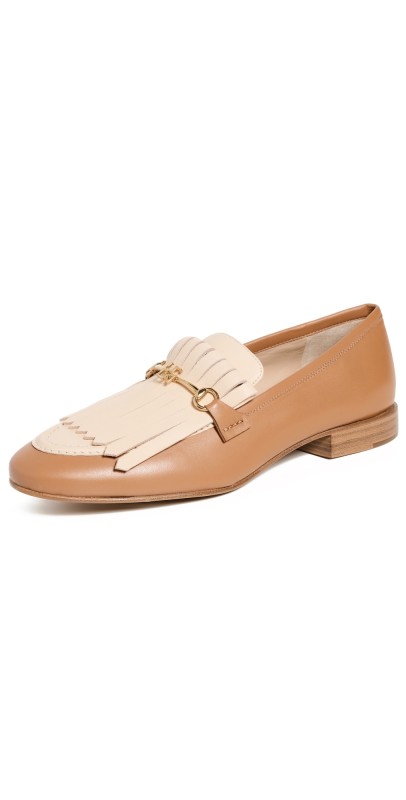 Ulla Johnson Sierra Front Fringe Loafers Rust/Copper