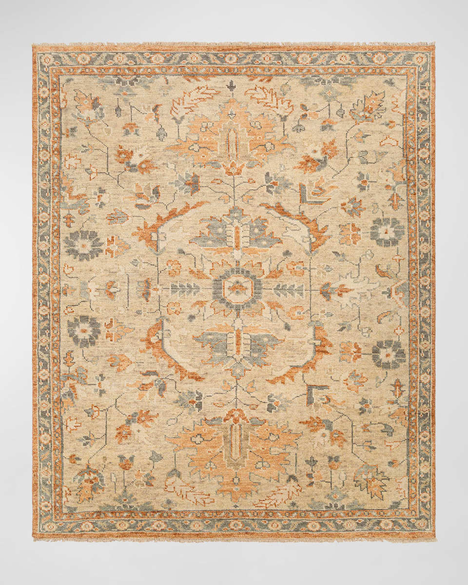 Velvette Hand-Knotted Rug, 8' x 10'