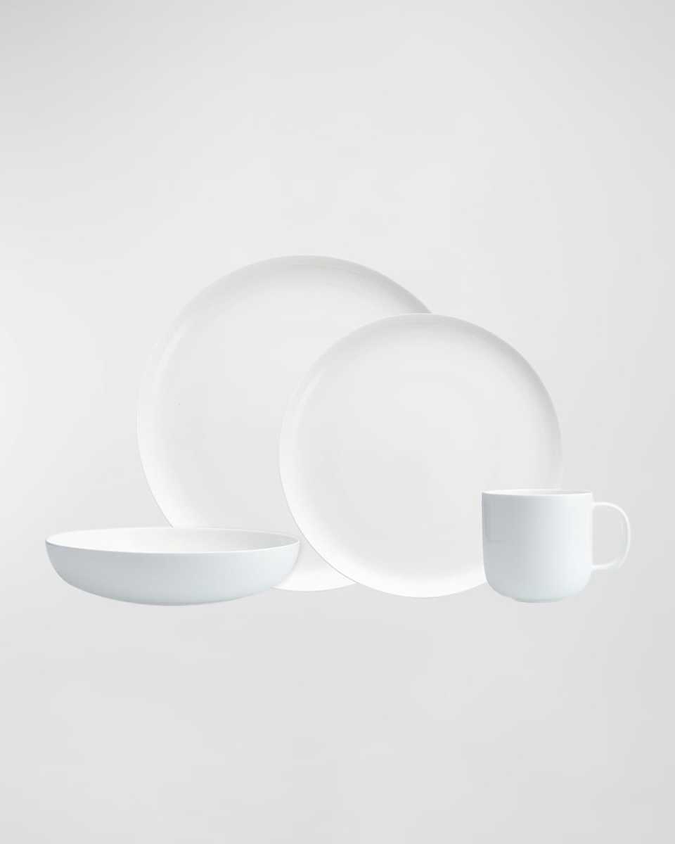 Fortessa Modern Coupe 16pc Dinnerware Set, 4 place settings