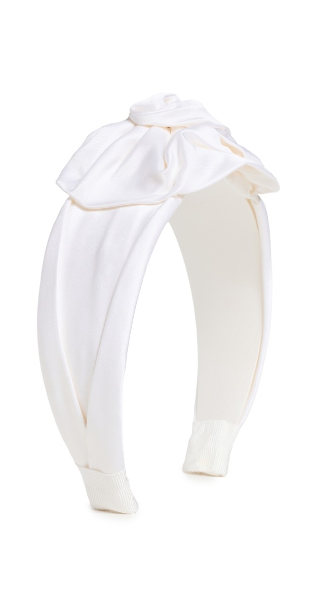 Jennifer Behr Rosalina Headband Cream