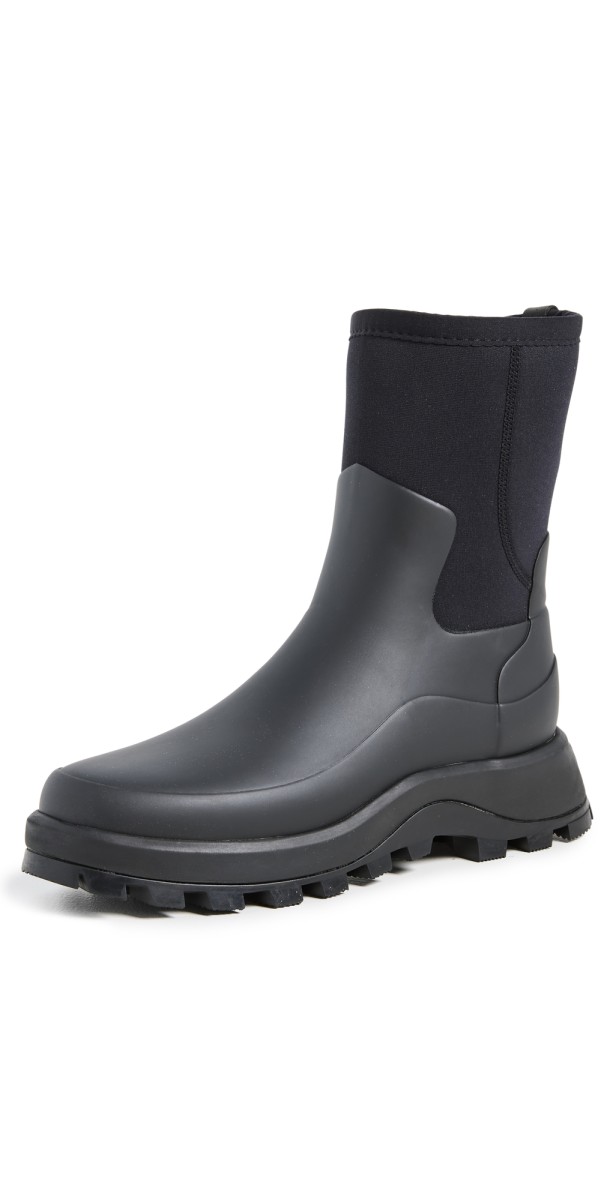 Hunter Boots City Explorer Short Boots Black
