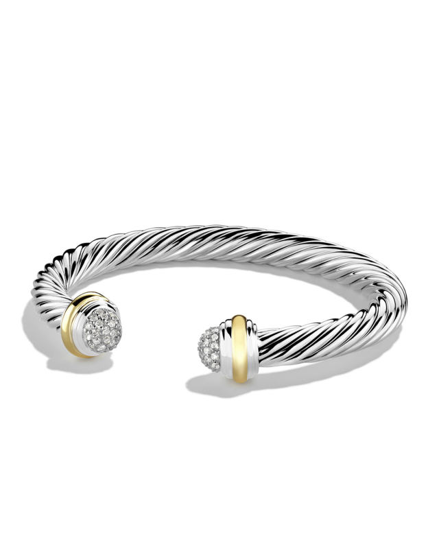 7mm Silver Ice Bracelet