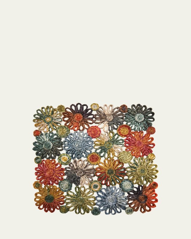 Patchwork Daisy Square Placemat