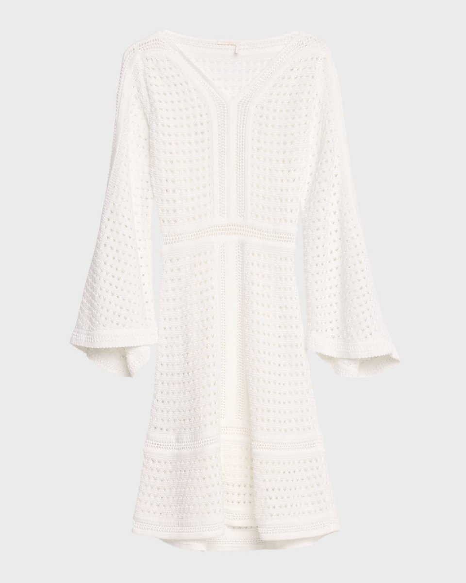 x High Summer Crochet Mini Dress