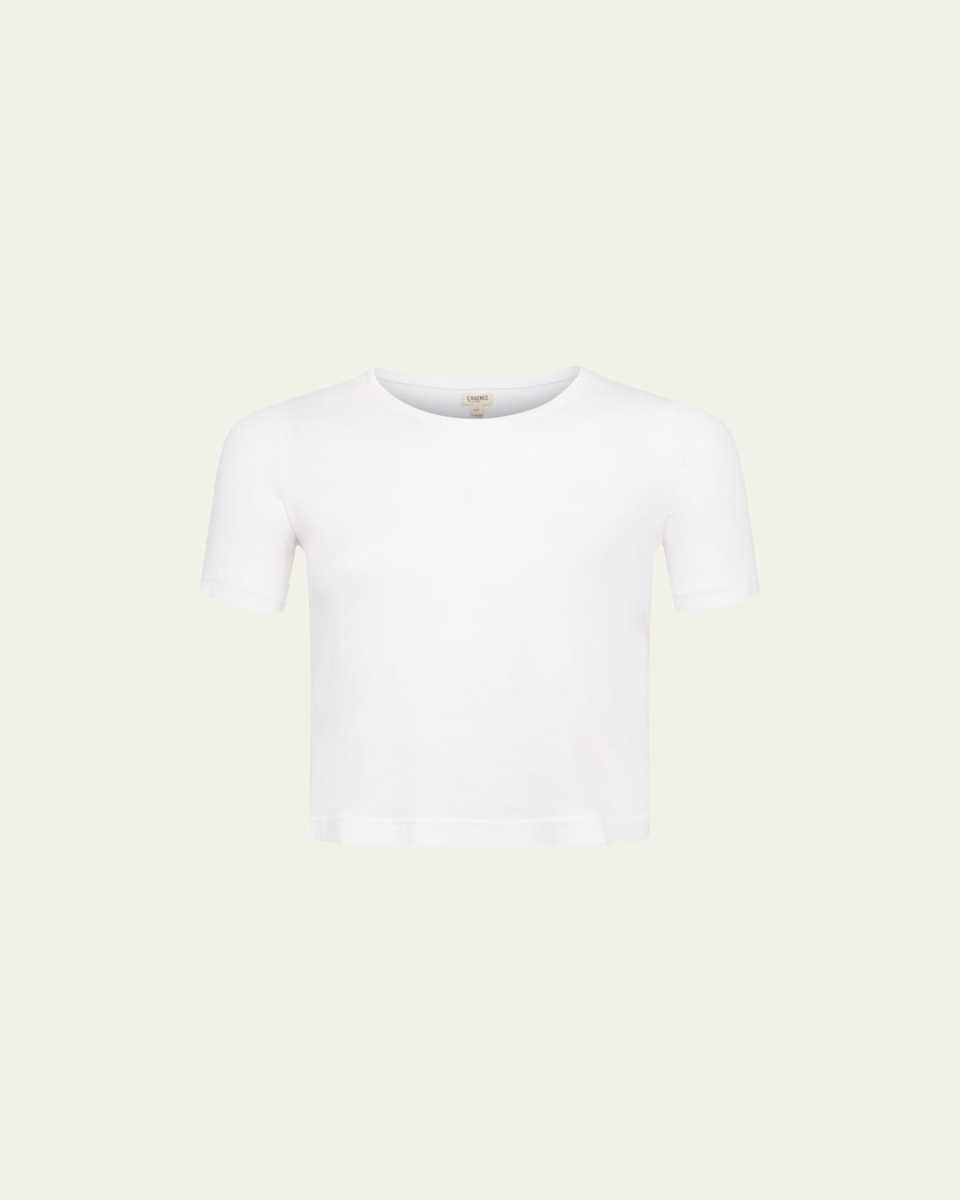Donna Short-Sleeve Cropped T