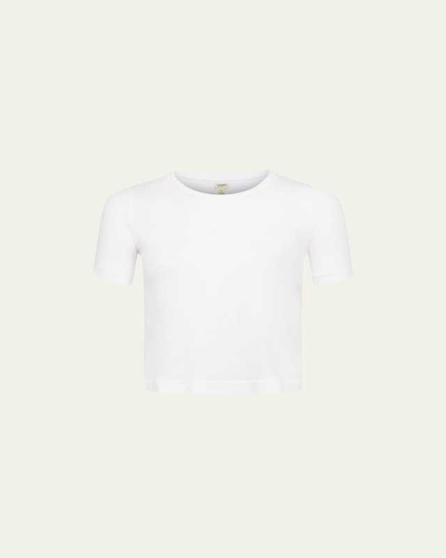 Donna Short-Sleeve Cropped T