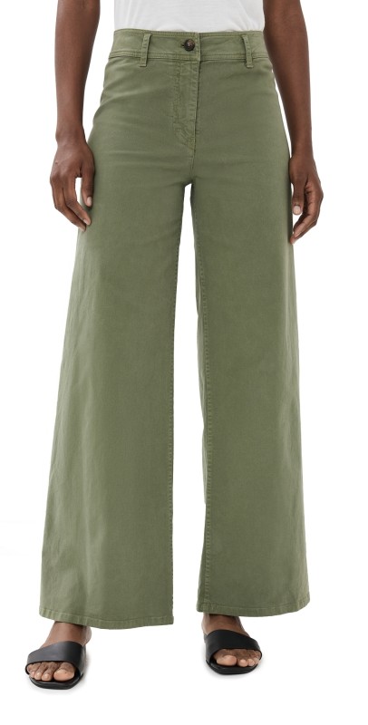 Nili Lotan Megan Twill Pants Camo