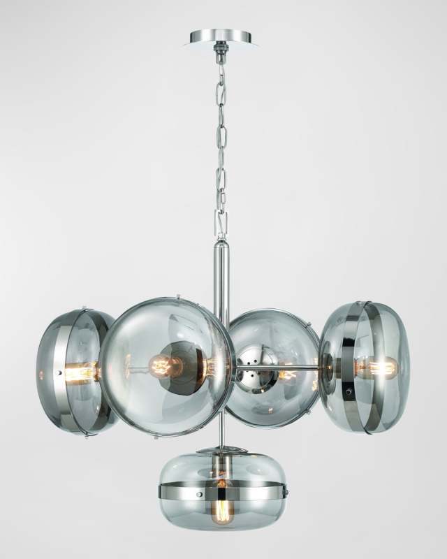 Nottingham 5-Light Chandelier In Nickel