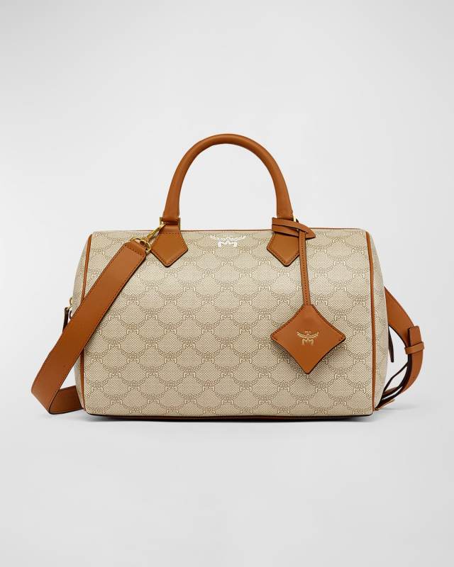 Ella Monogram Boston Top-Handle Bag
