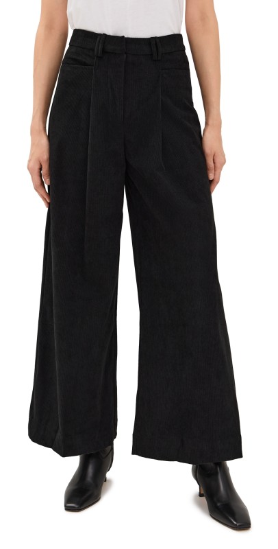 Little Lies Arlo Corduroy Pants Black