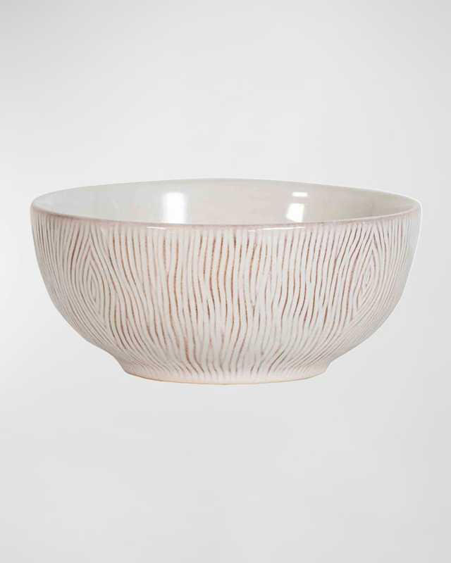 Blenheim Oak Whitewash Cereal/Ice Cream Bowl