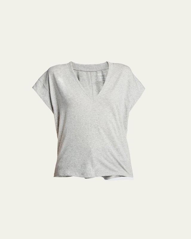 Le Mid Rise V-Neck T