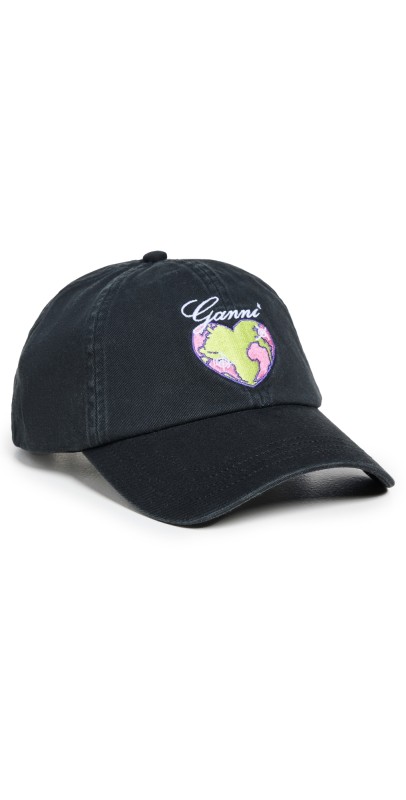 GANNI Cap Hat Patch Phantom