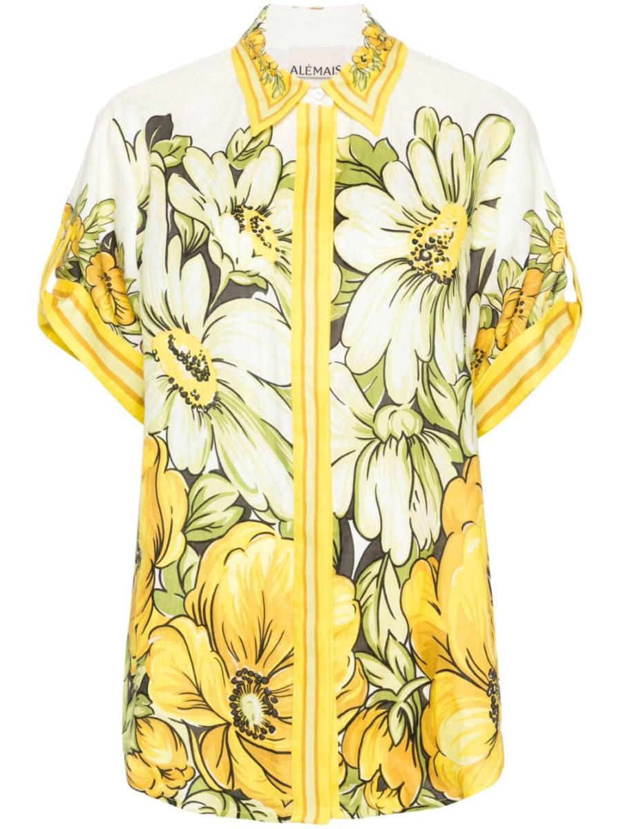 Gisela floral-print shirt