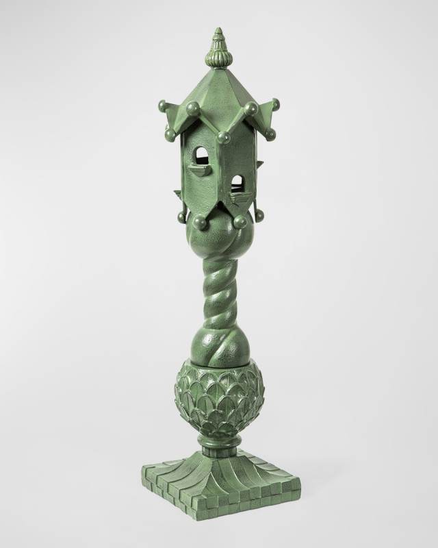 Birdhouse Garden Totem, 38"