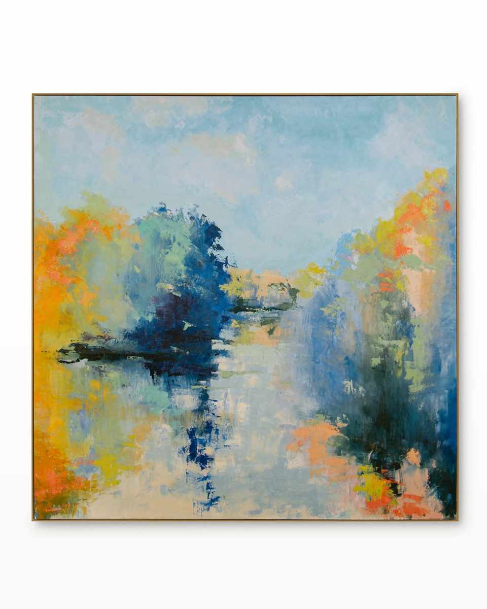"Watercolor Reflections" Giclee Art on Canvas By Lorrie Lane
