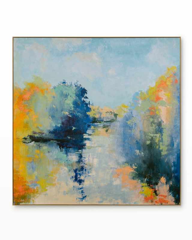 "Watercolor Reflections" Giclee Art on Canvas By Lorrie Lane
