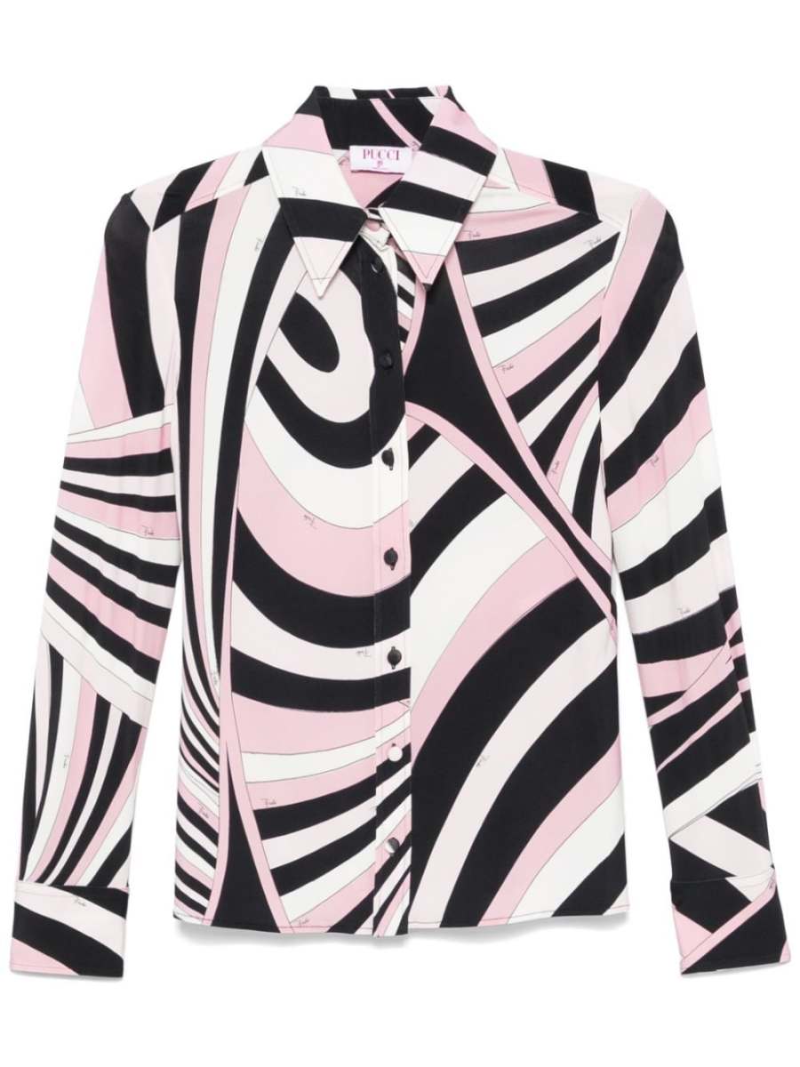 Iride-print shirt