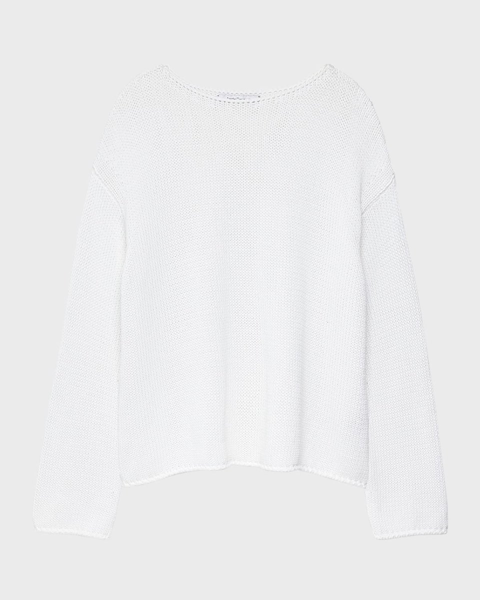 Draped Knit Sweat