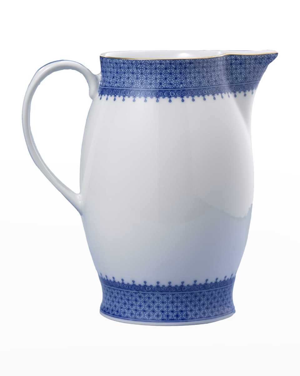 Blue Lace Pitcher