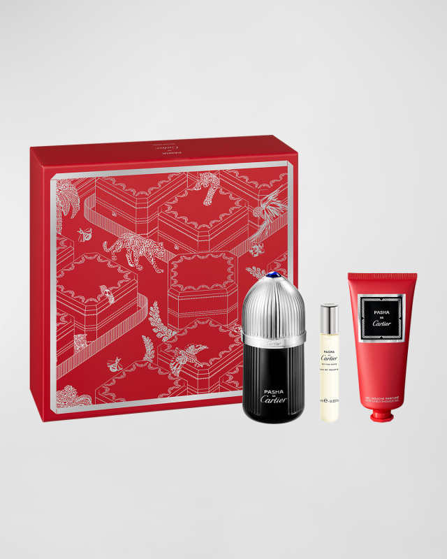 Pasha Eau de Toilette Édition Noire and Lotion Set