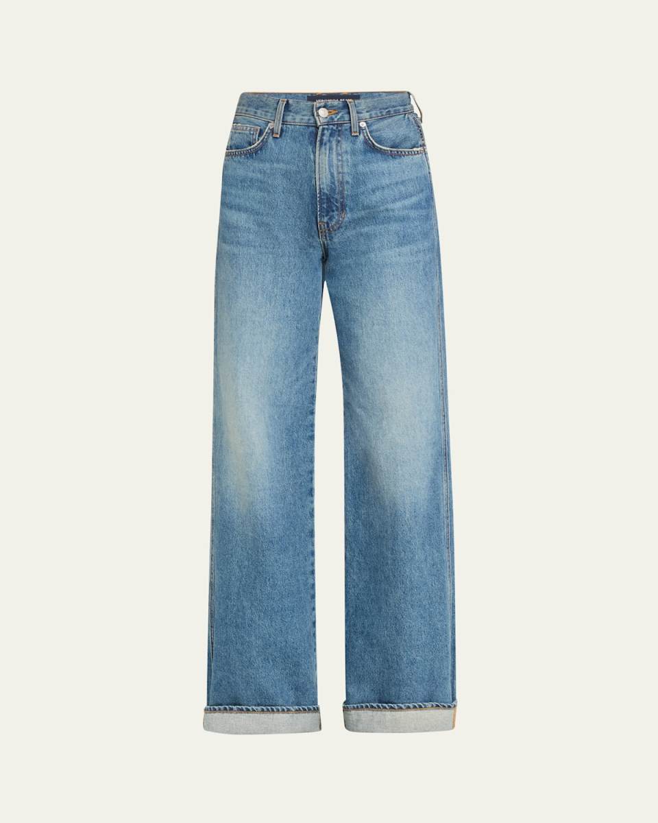 Taylor High-Rise Wide-Leg Jeans
