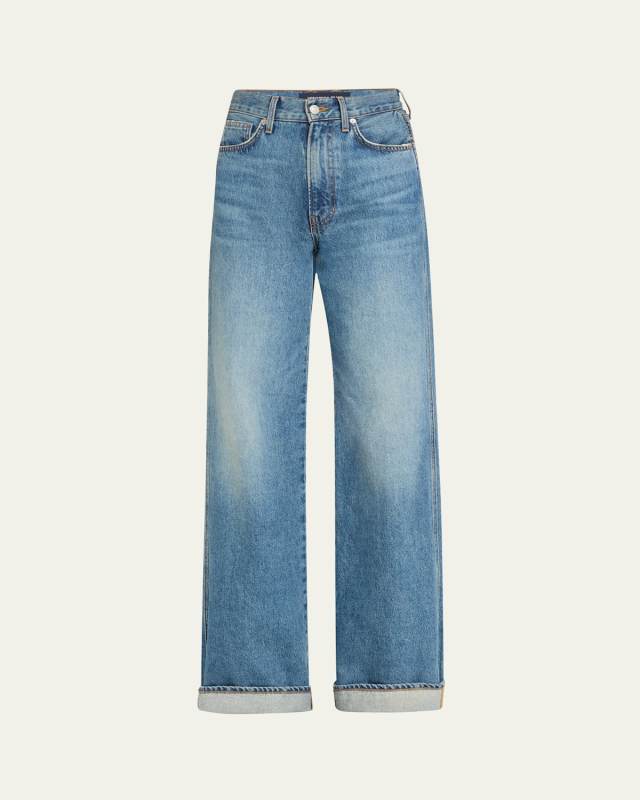 Taylor High-Rise Wide-Leg Jeans