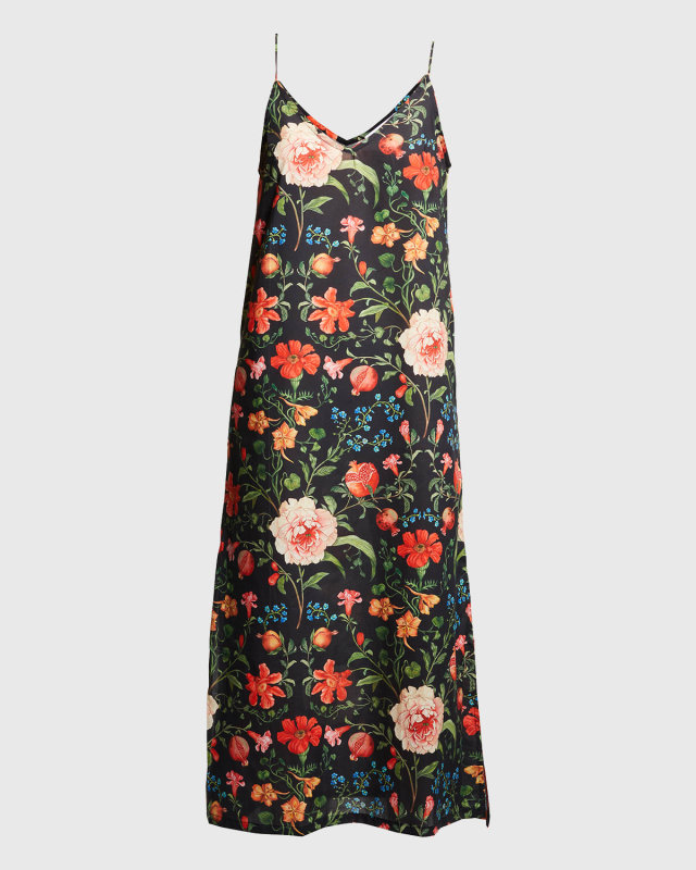 Persephone Floral-Print Nightgown