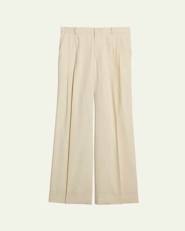 Double Pleated Pants