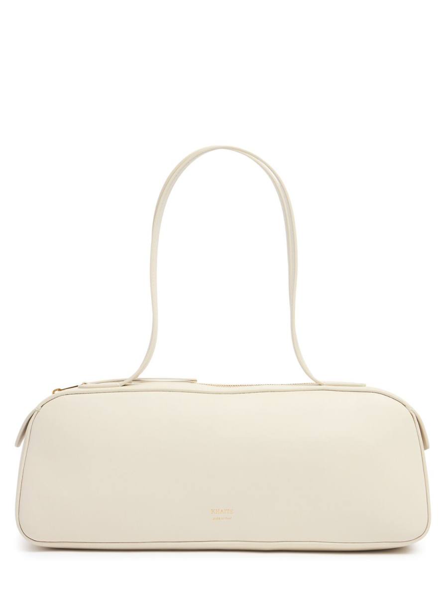 Khaite Simona smooth leather shoulder bag
