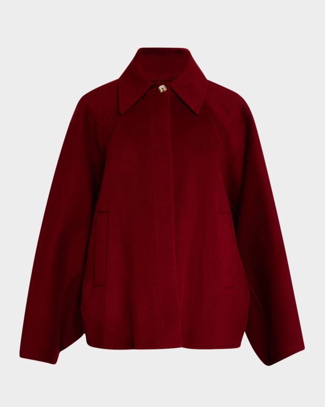 Camila Short Wool Cashmere Coat