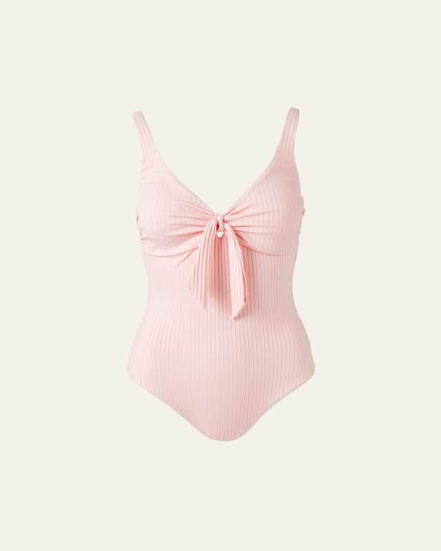 Lisbon Tie-Front One-Piece Swimsuit
