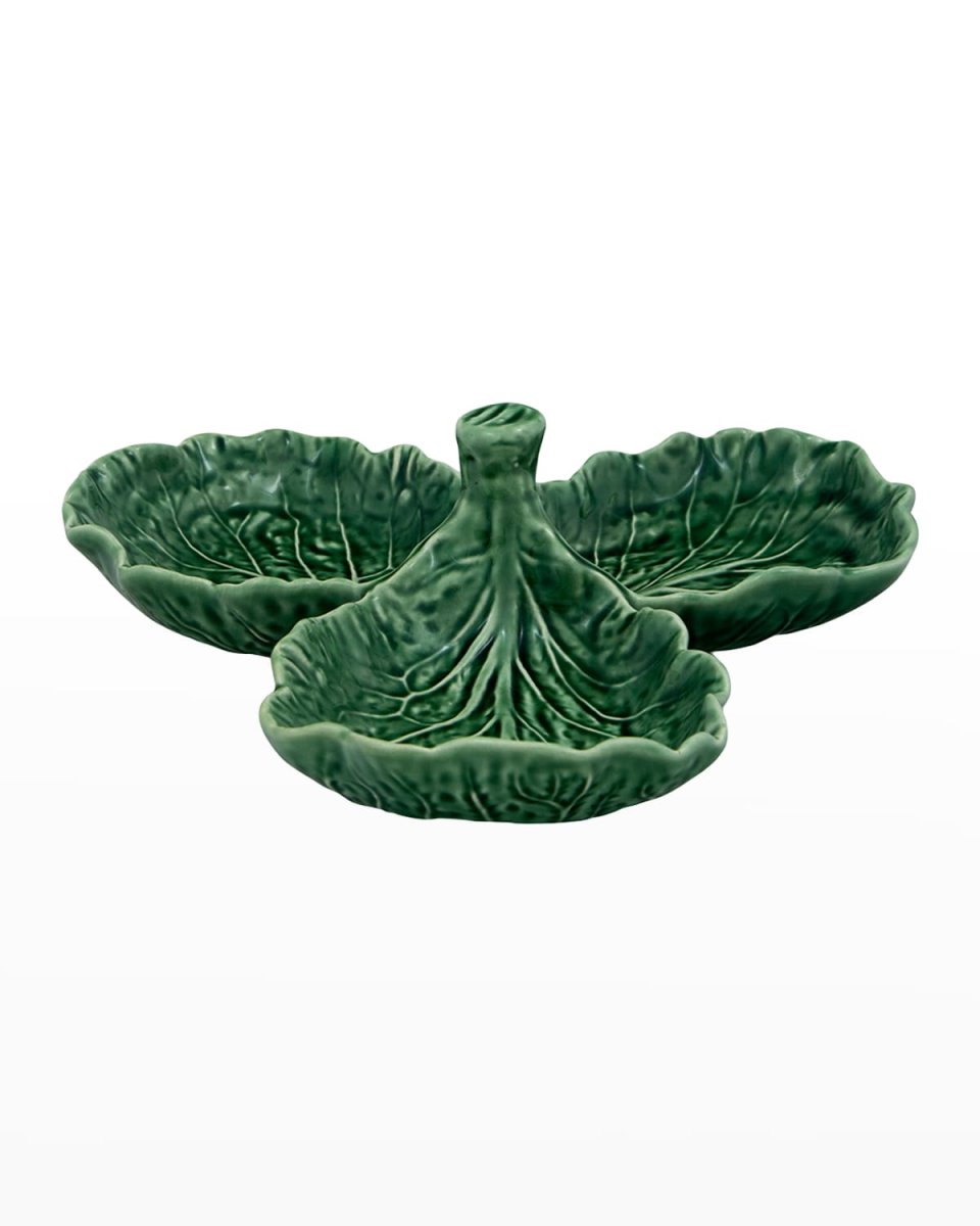 Cabbage Olive Dish, Green