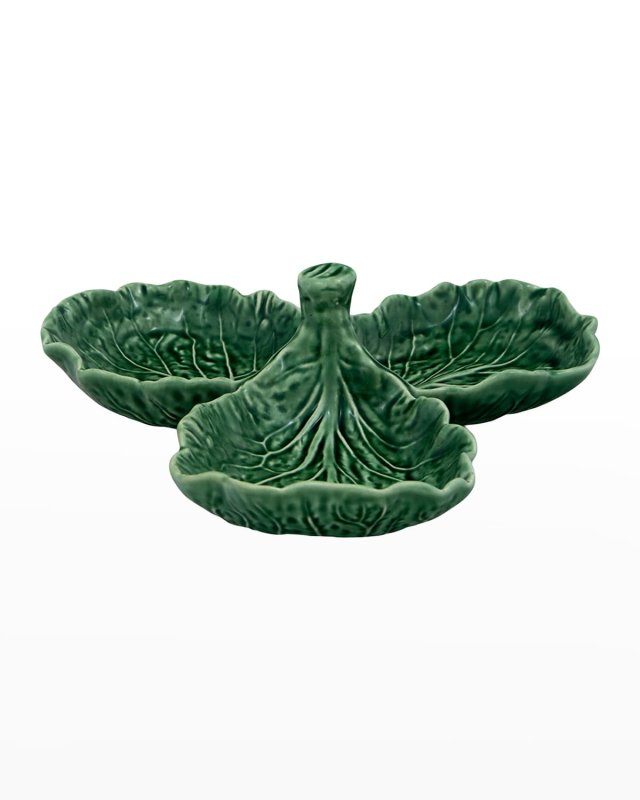 Cabbage Olive Dish, Green