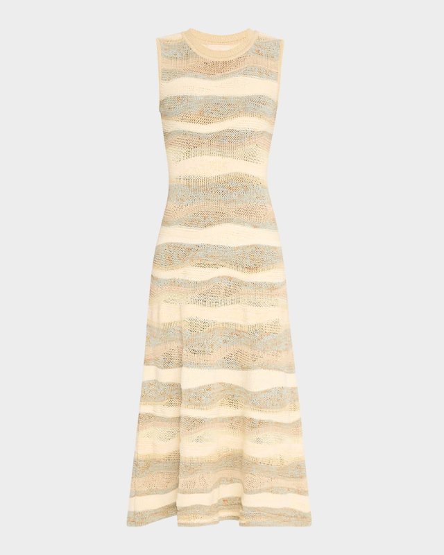 Gaia Knit Sleeveless Midi Dress