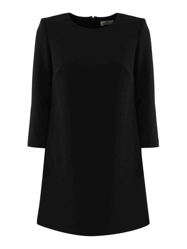 Elisabetta Franchi Robe Courte - Noir