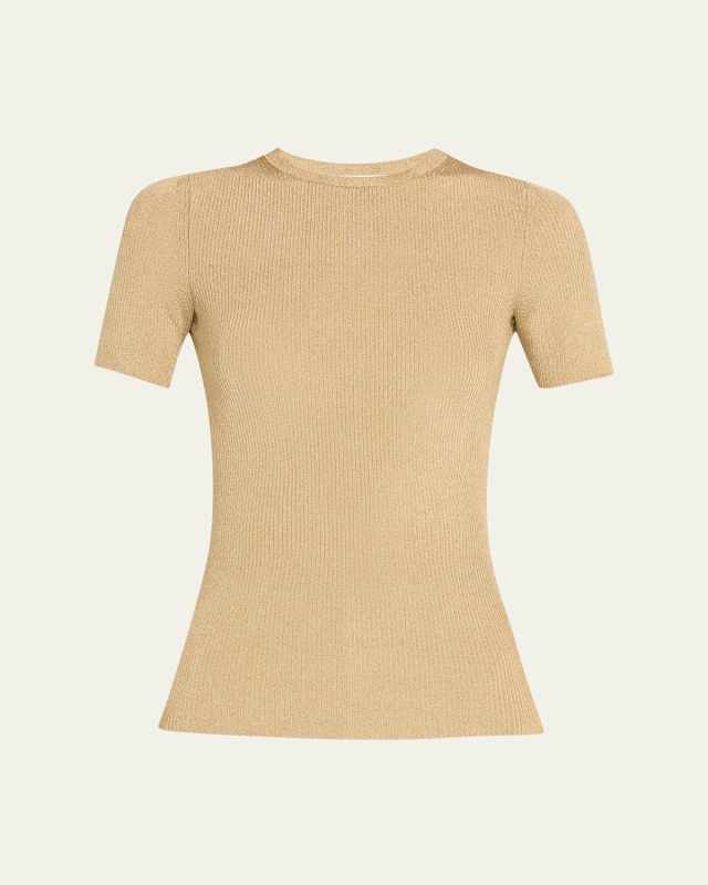 Ribbed Crewneck Tee