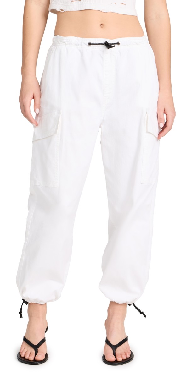 ASKK NY Parachute Pants Ivory