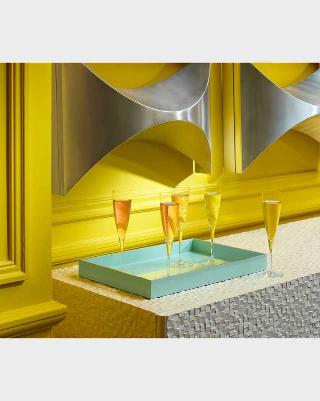 Dom Perignon Champagne Flutes, Set of Two