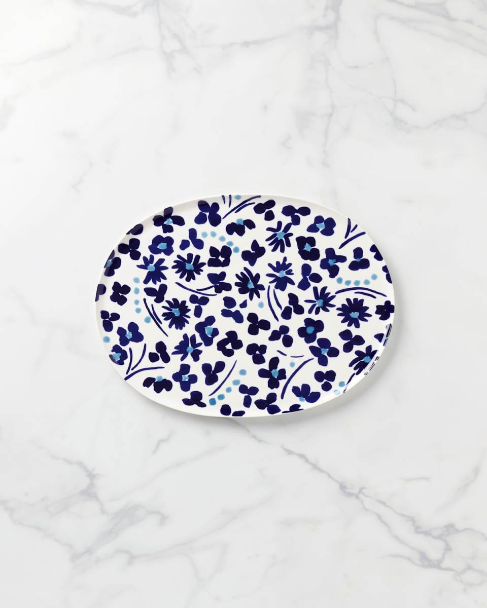 floral way platter